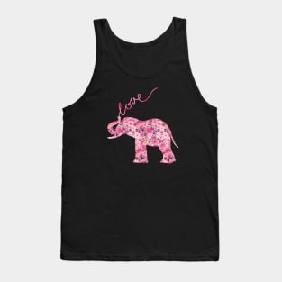 Elephant love Tank Top